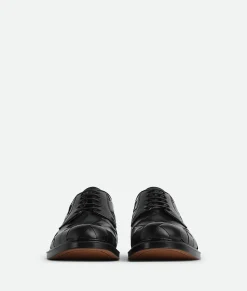 Bottega Veneta Tie Lace-Up Shoe Black Discount