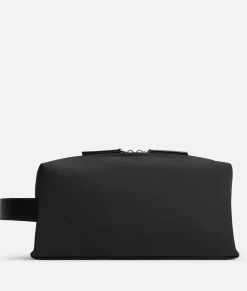 Bottega Veneta Tokyo Medium Washbag Shadow/black Hot