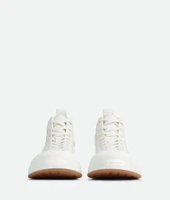 Bottega Veneta Vulcan Leather Sneaker Optic white Sale