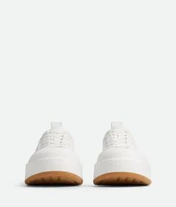 Bottega Veneta Vulcan Platform Sneaker Optic white Clearance