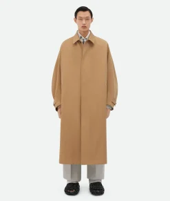 Bottega Veneta Wool And Cotton Coat Paper bag New
