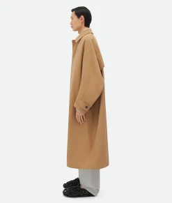 Bottega Veneta Wool And Cotton Coat Paper bag New
