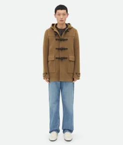 Bottega Veneta Wool Duffle Coat Acorn