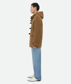Bottega Veneta Wool Duffle Coat Acorn