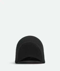 Bottega Veneta Wool Felt Hat Black New