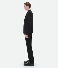 Bottega Veneta Wool Gabardine Jacket Black Online