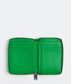 Bottega Veneta Zip Around Wallet Parakeet Best